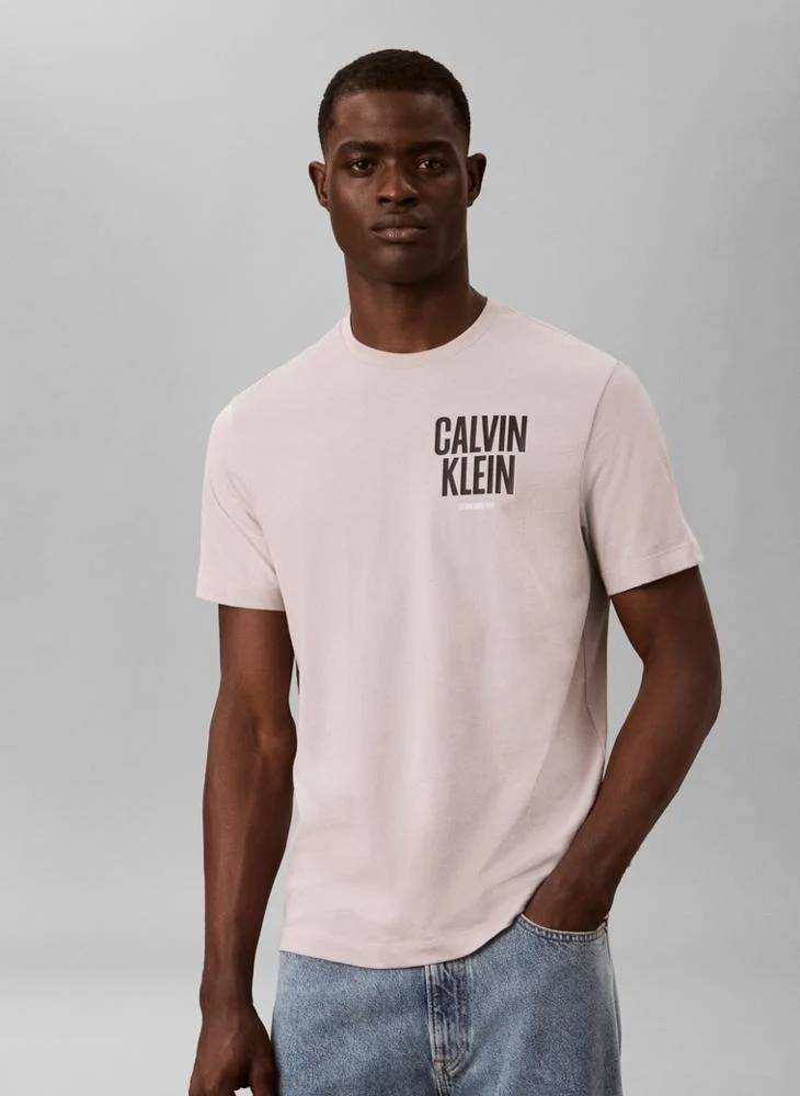 Block Logo Crew Neck T-Shirt