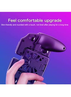 Rabos AK77 4000mAh Battery Edition Six-finger Linkage Multi-function Mobile Phone Gamepad with Bracket, Suitable for 4.7-6.5 inch Mobile Phones  - Image 2