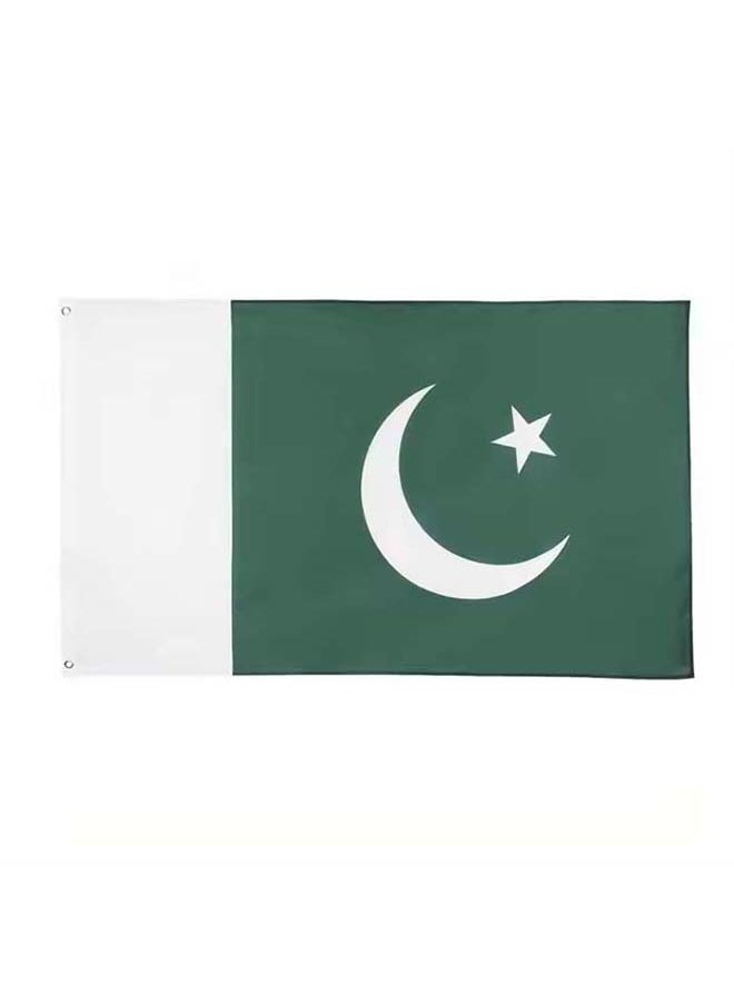 THE BABA - Pakistan Flag 90X150Cm 3X5Ft Indoor And Outdoor Use Rich Polyester Quality - Image 1