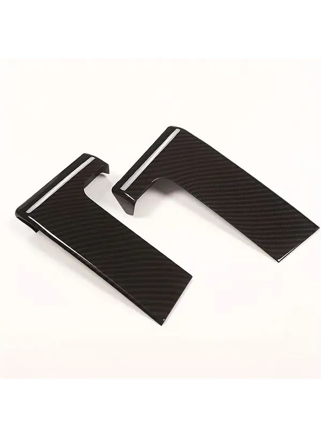Carbon Fiber Pattern ABS Side Dashboard Cover Decorative Sticker Car Interior Modification Accessory for Land Rover Range Rover Sport 2014 2017 - Image 4