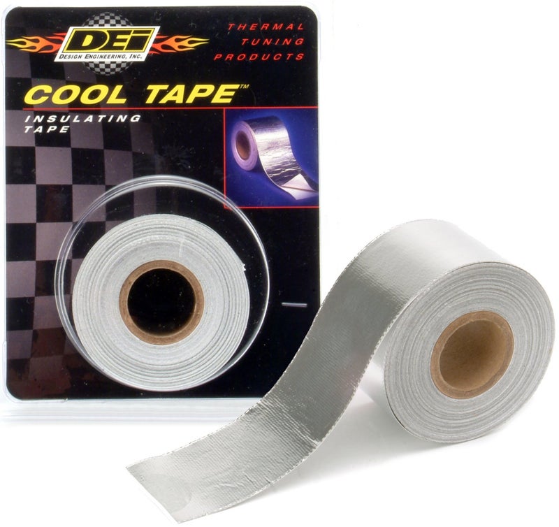 Design Engineering Cool-Tape | Self-Adhesive Heat Reflective Tape - High Temp (up to 400F)| 1.5" x 15' Roll | Flexible Heat Shield for Automotive & Industrial Use - Image 2
