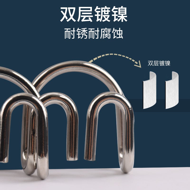 Nine Series Set Children'S Intelligence Unlocking And Unlocking Kongming Lock Metal Leisure Decompression Toy 25 Piece Set 30 In One - Image 4