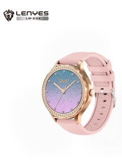 Lenyes Lenyes LW-244 Smart Watch with Bluetooth Calling Function,1.2inch high-definition touch screen, fitness tracking watch with sleep monitoring function, suitable for iPhone/Android, IPX67 WATERPROOF  - Image 1