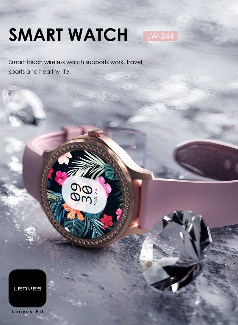 Lenyes LW-244 Smart Watch with Bluetooth Calling Function,1.2inch high-definition touch screen, fitness tracking watch with sleep monitoring function, suitable for iPhone/Android, IPX67 WATERPROOF - Image 5