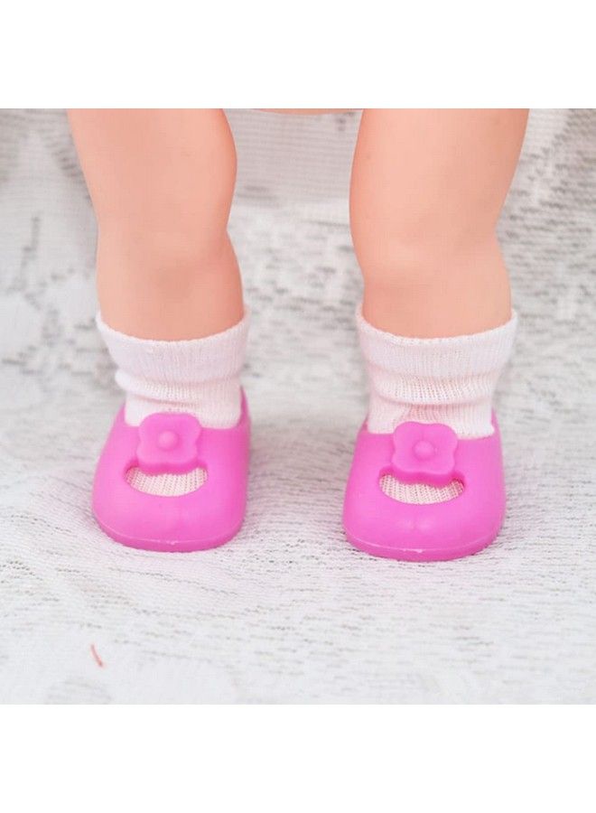 NUOBESTY 6 Pairs Of Doll Socks Mini Sock Baby Clothes Action Figure Accessories For Doll - Image 3