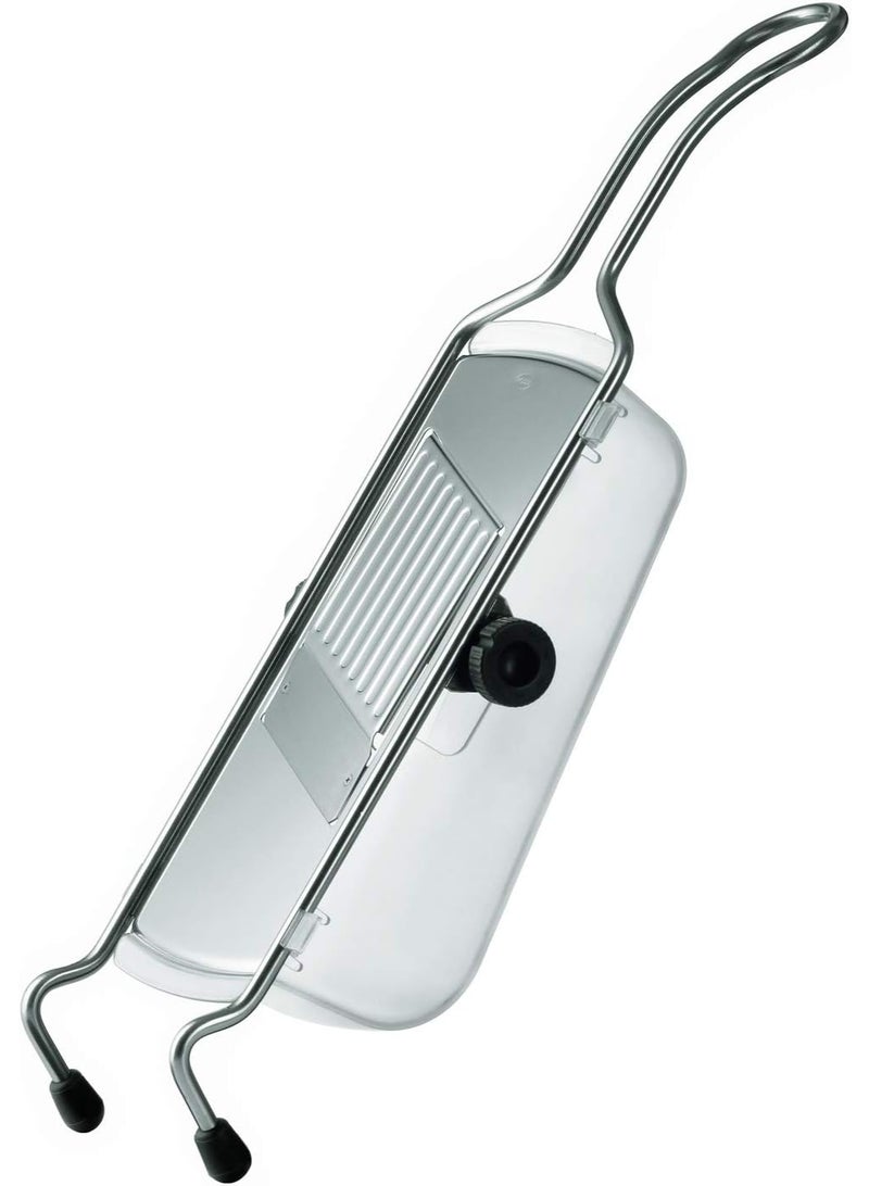 Rosle Rosle 95028 Stainless Steel Adjustable Gourmet Food Slicer Hand-Held Mandoline With Hand Guard  - Image 4
