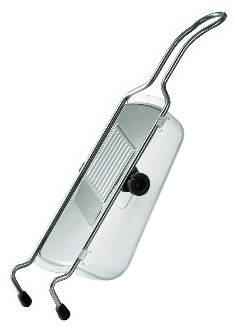 RÃ¶sle Rosle 95028 Stainless Steel Adjustable Gourmet Food Slicer Hand-Held Mandoline With Hand Guard - Image 3