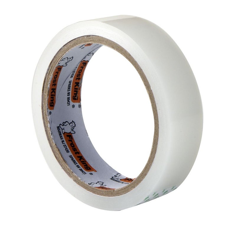 Frost King P Clear Plastic Weatherseal Tape, 1" X 45 ft, Foot - Image 1