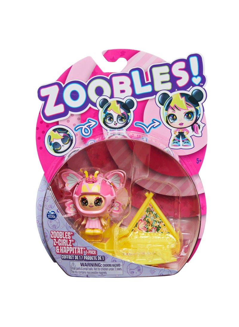 Zoobles - Z-Girlz & Happitat 1-pack 6061365 - Image 1