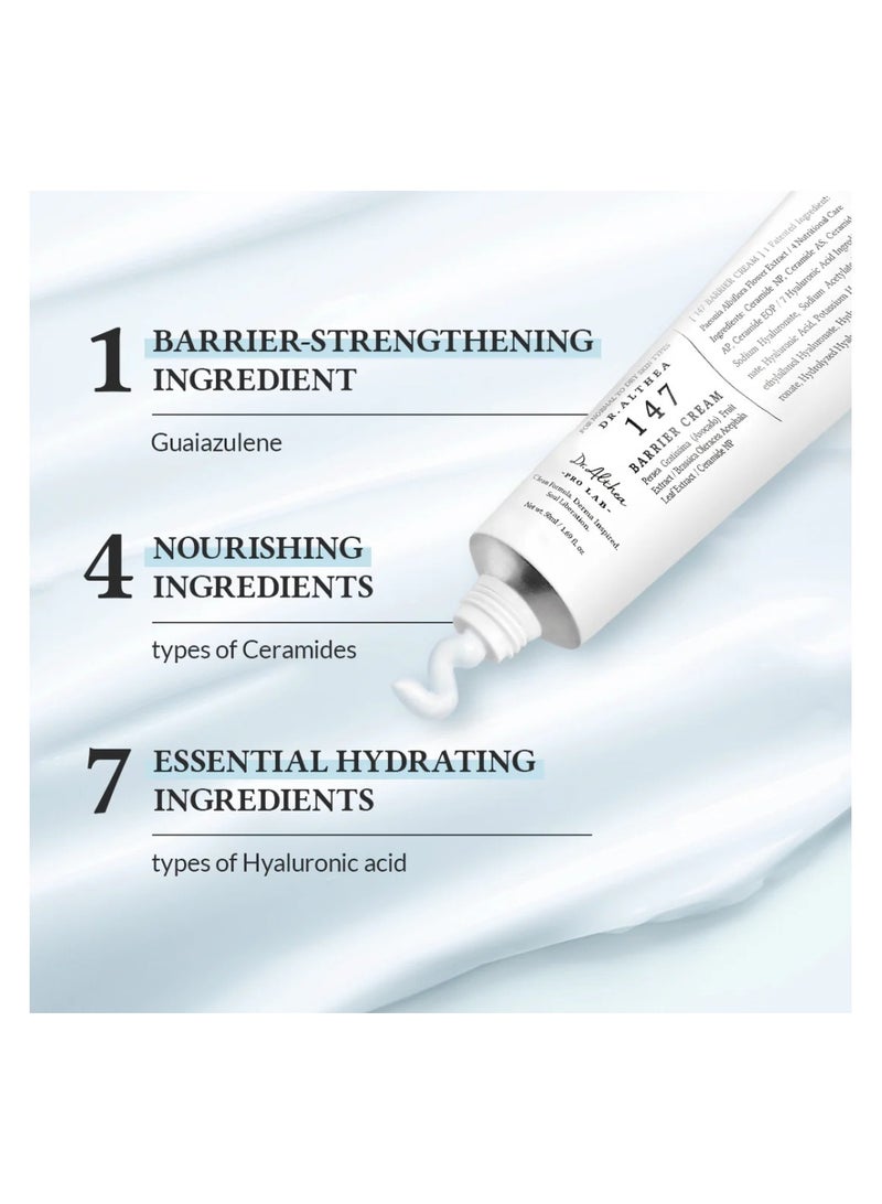 دي آر.ألثيا دكتور الثيا كريم 147 باريير ترطيب عميق وحماية فعّالة لحاجز البشرة 50 مل - Image 4