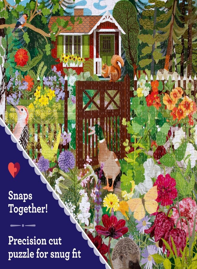 إيبو لغز الصور المقطوعة المربعة من eeBoo Scandinavian Garden 1000 قطعة، 23 بوصة × 23 بوصة - Image 4