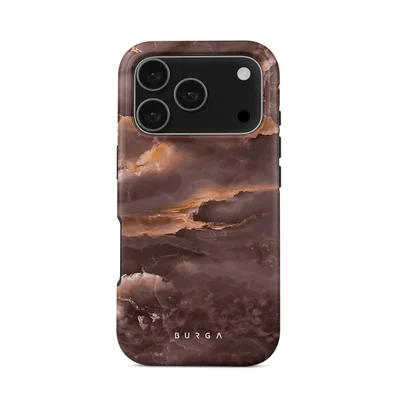 BURGA iPhone 17 Pro FIREWOOD Premium Case Compatible with Hybrid Dual-Layer Hard Shell + Silicone Protection - Scratch-Resistant Shockproof Mobile Cover