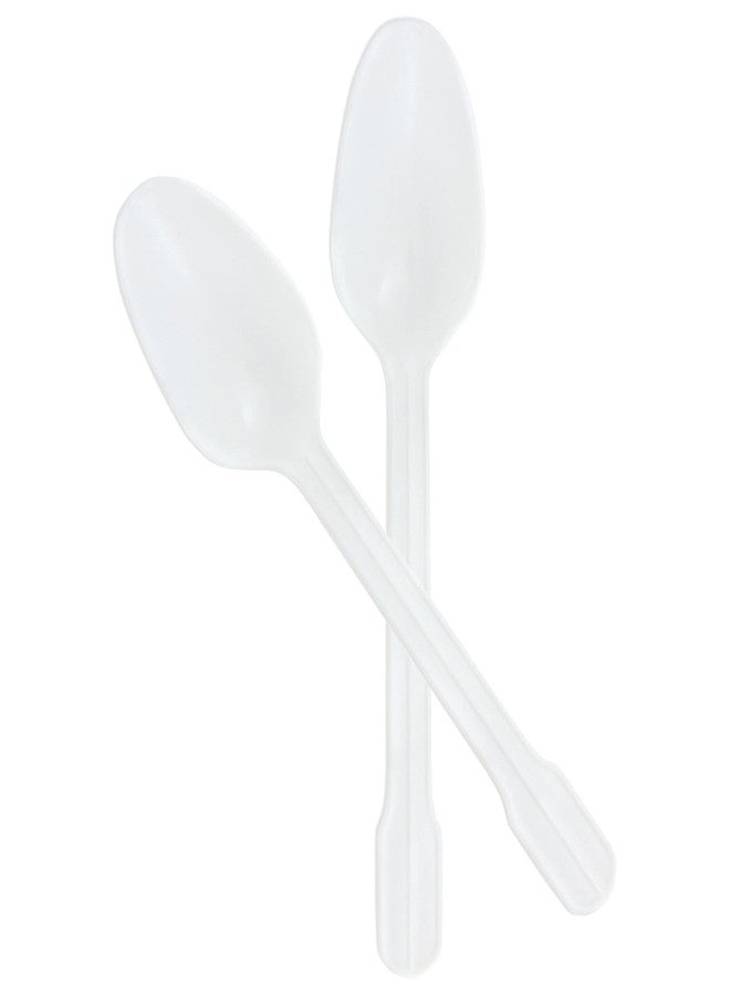 McKesson Teaspoon for Medication Unbreakable Plastic 5" - Case of 1000 - Model 16-70034 by McKesson - Image 2