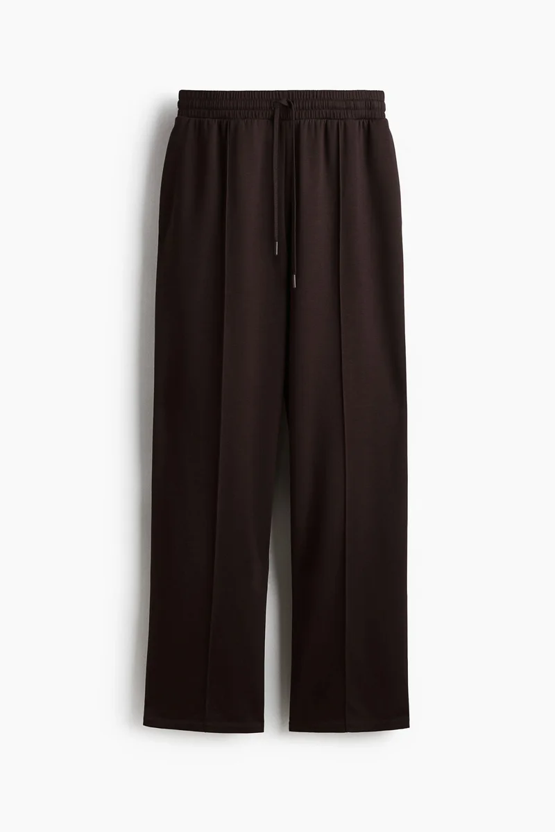 H&M Supersoft crease-front trousers