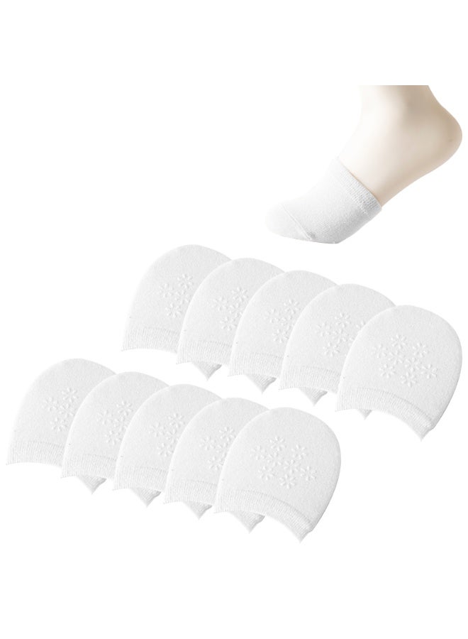 Toe Topper Socks, Toe Liner Half Socks Seamless Non-Slip Toe Half Socks,10 Pairs - Image 4