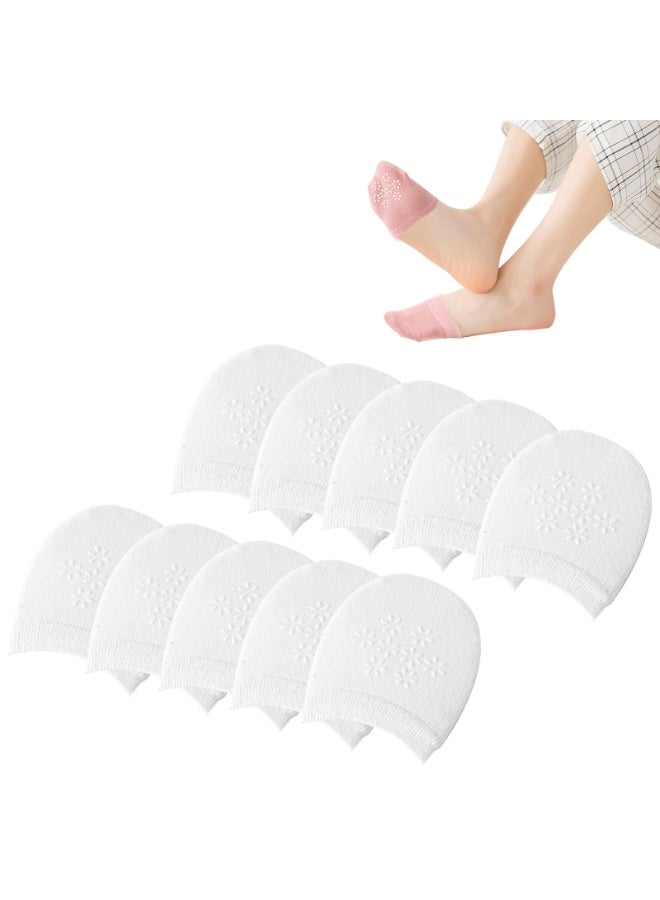 Toe Topper Socks, Toe Liner Half Socks Seamless Non-Slip Toe Half Socks,10 Pairs - Image 3