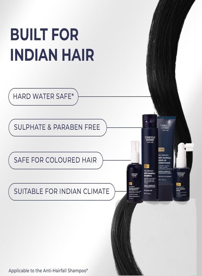 Conscious Chemist® Hair Growth Combo | Anti Hair Fall Shampoo & Hair Serum Kit | Saw Palmetto, Rosemary, Keratin, Redensyl, Anagain & Biotin | Controls Hair Fall, Boosts Growth & Density | Hard Water Safe | Paraben & SLS Free | For Men & Women - Image 5