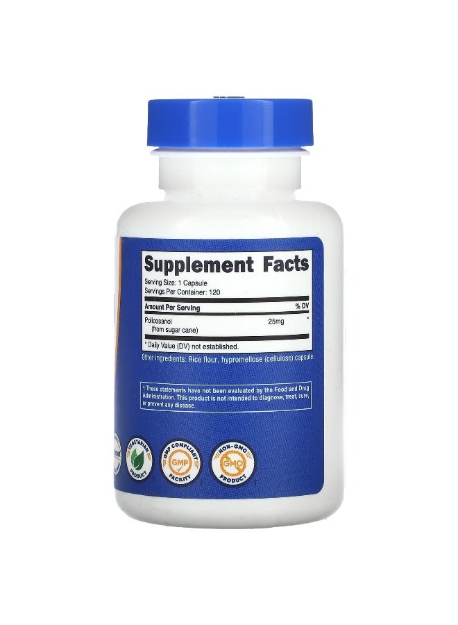 Nutricost, Policosanol, 25 mg, 120 Capsules (Packaging may vary) - Image 2