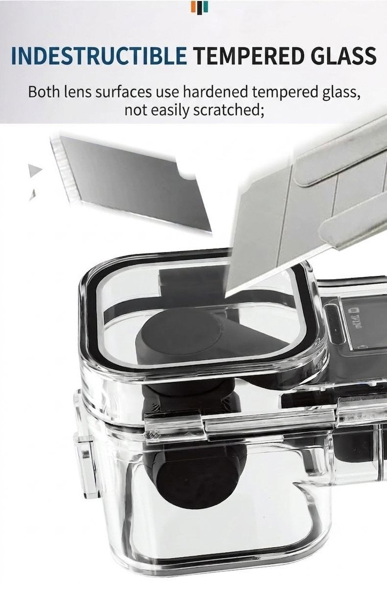 دي جيه جيه التوافق مع DJ Osmo Pocket 3 - حافظة مقاومة للماء حتى عمق 45 مترًا - غلاف غوص - غطاء واقي - واقي من الرمل - Image 2