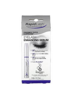 Rapidlash RapidLash, Eyelash Enhancing Serum, 0.1 fl oz (3 ml)  - Image 2