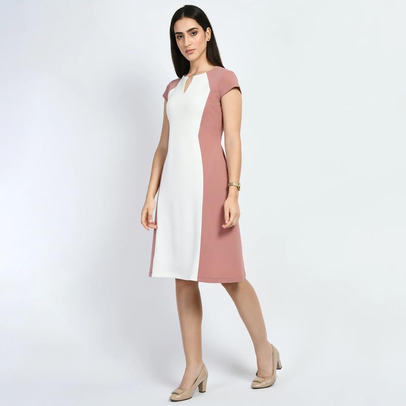 Exude Elegant Pink Dress for Women - Image 5