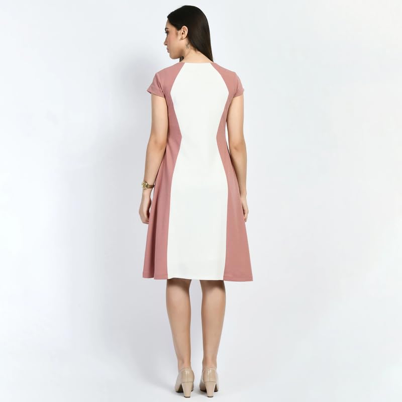 Exude Elegant Pink Dress for Women - Image 3