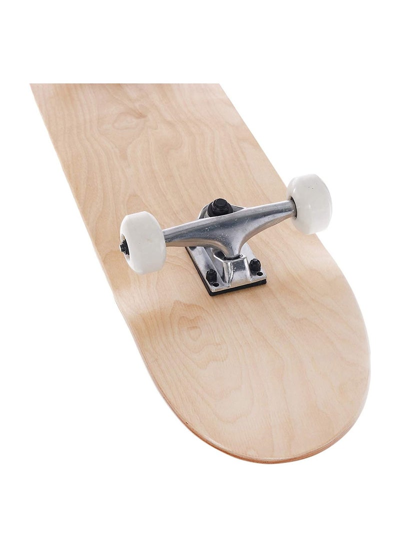 H PRO - H PRO Unisex Standard Maple Wooden Mini Finer Skateboards With Plain Wheels for Beginners - Image 1