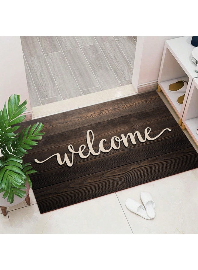 Anna 40x60cm Welcome Door Mat - Durable and Practical for Entryway - Image 1