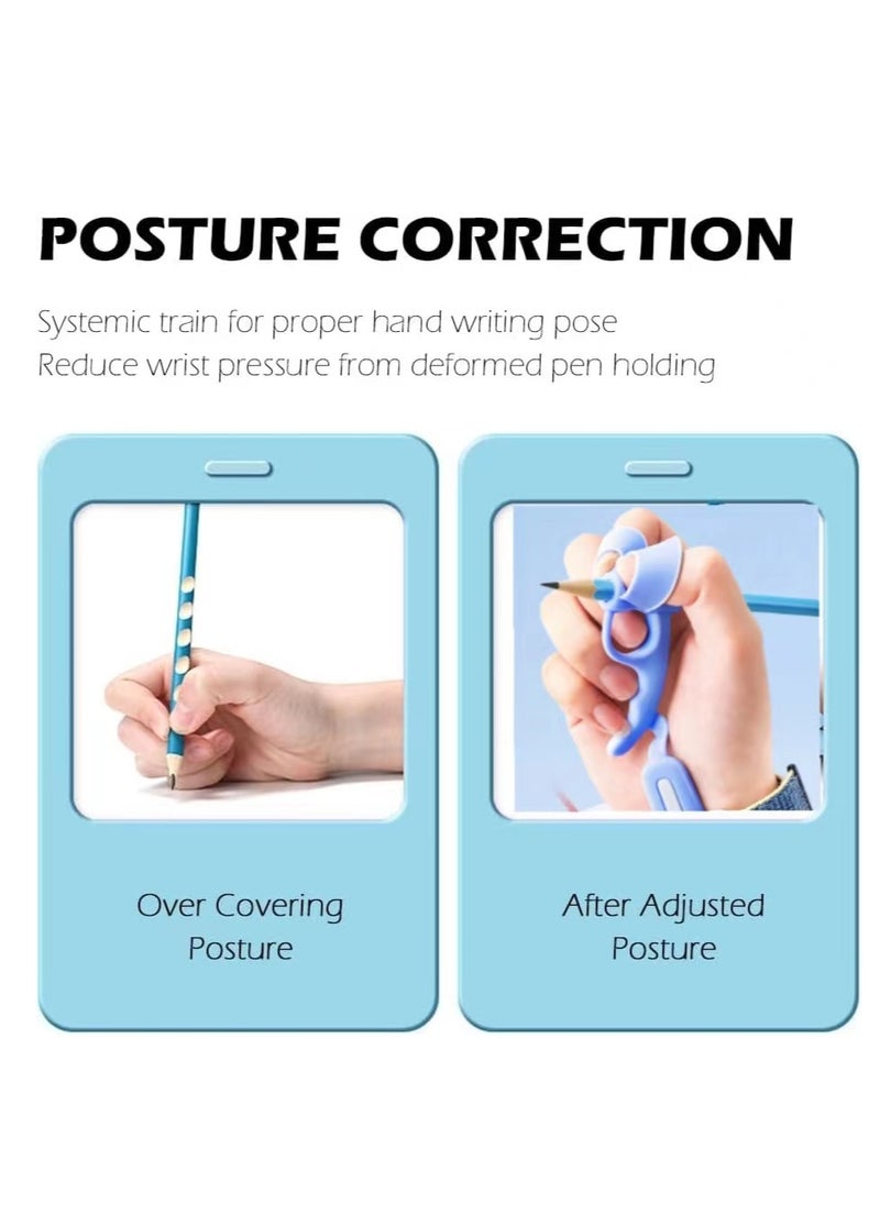 Generic - 1pc Pencil Grip Corrector for Kids Handwriting - Adjustable Anti-Hook Wrist Correctors for Children  Finger Grips for Pencils Writing Posture Training Gripper Aid Tool（Does not include pen） - Image 1