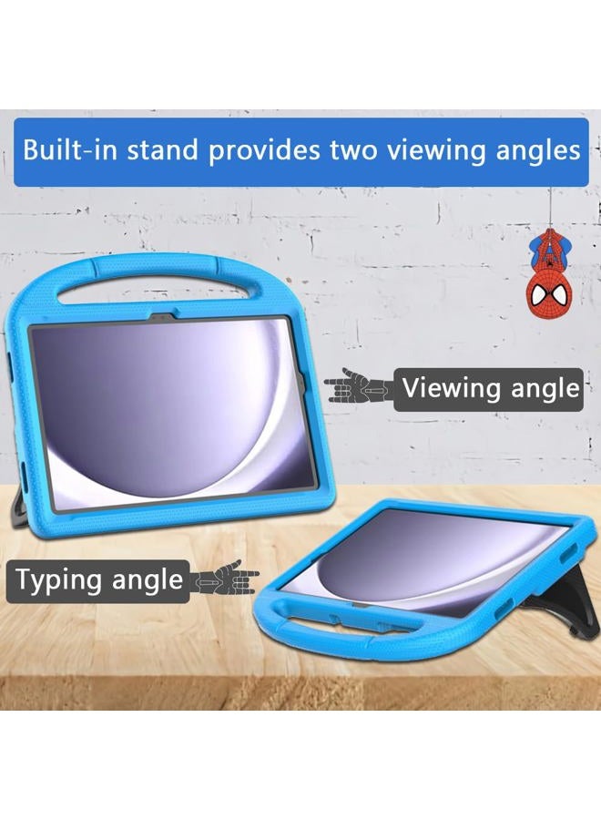 Lainergie Samsung Galaxy Tab A9 Plus Case for Kids 11 Inch 2023 (Fit Model: SM-X210/X216/X218), Lightweight Shockproof Kids Friendly Cover with Handle Stand for Samsung Galaxy A9+ Tablet 2023, Blue - Image 4