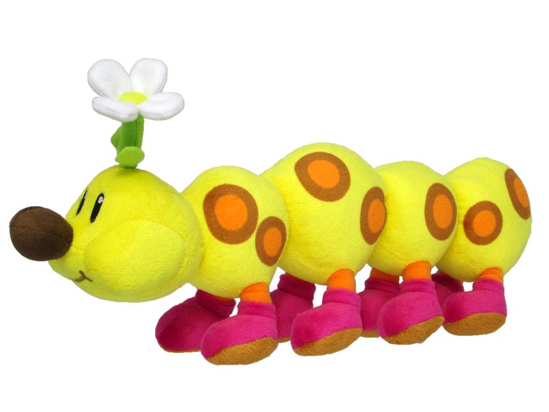 Sanei Super Mario All Star Collection AC26 Wiggler 13 Plush - Image 3