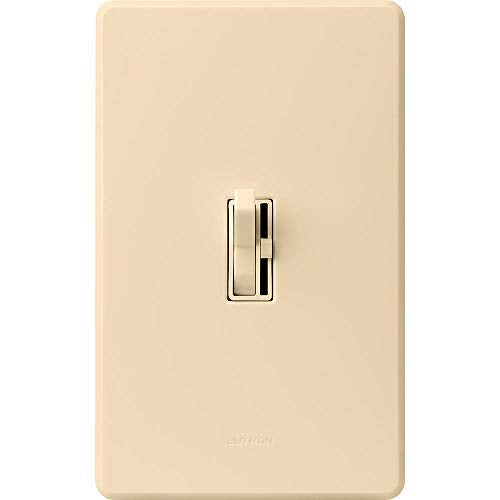 Lutron Ariadni/Toggler LED+ Dimmer Light Switch for Dimmable LED, Halogen and Incandescent Dimmer Switch, 150W, Single-Pole/3-Way, AYCL-153P-IV, Ivory - Image 3