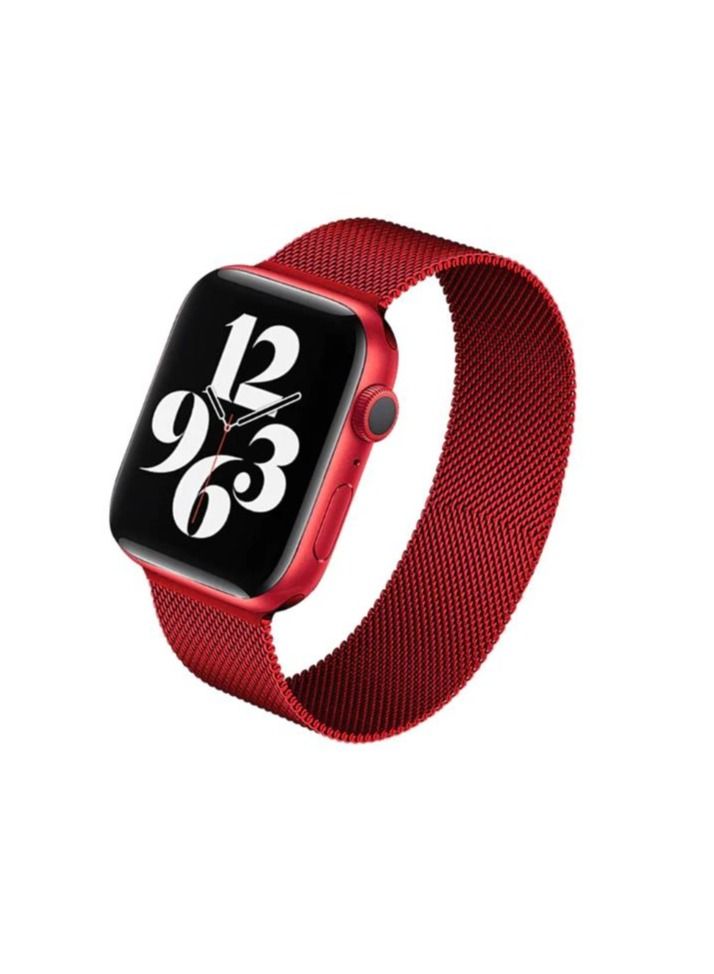 Rock Pow Stainless Steel Replacement Band For Apple Watch Series SE/8/7/6/5/4/3/2/1  38/40/41 mm  - Image 1