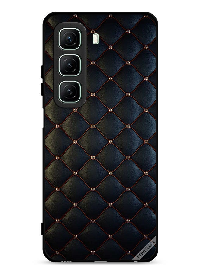 Covernex Infinix Hot 50 5G Protective Case Cover Stappers On Cloth Pattern  - Image 1