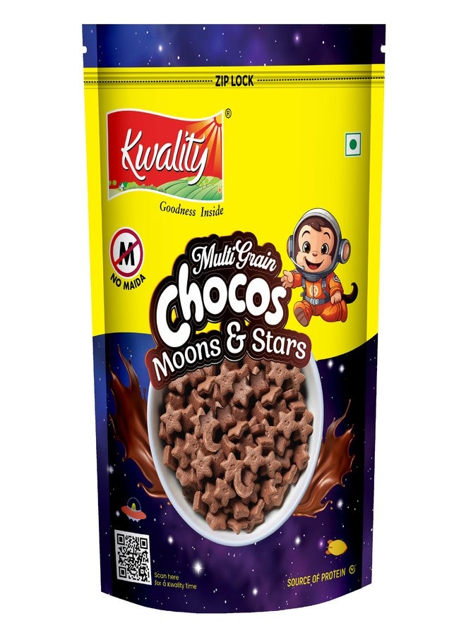 Kwality Multigrain Chocos Moons and Stars (375g Each (Pack of 2)) - Image 2