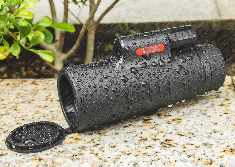 FEEMIC Monocular Telescope High Power 8x42 Monoculars Scope Compact Waterproof Fogproof Shockproof with Hand Strap for Adults Kids Bird Watching Hunting Camping Hiking Travling Wildlife Secenery  - Image 5