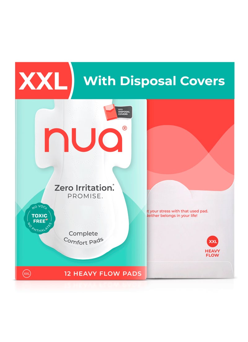 Nua Complete Comfort Sanitary Pads for Sensitive Skin - Image 1