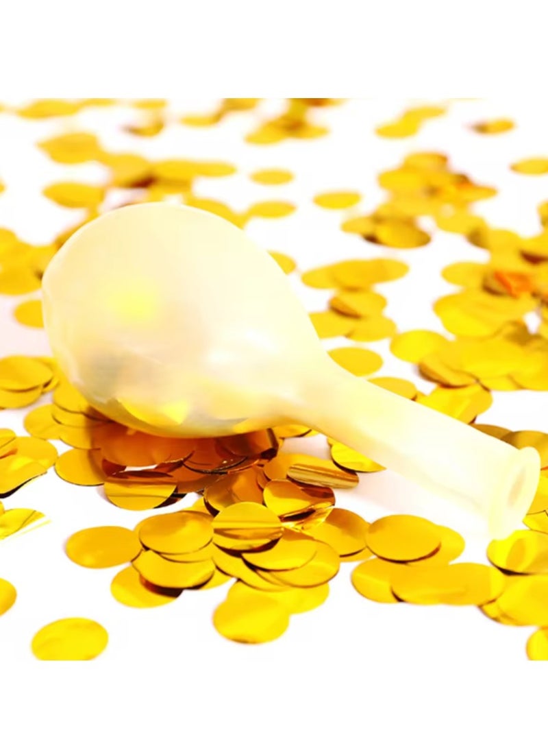 50 Or 40 Confetti Balloons Are Clear Balloons With Gold Confetti Inside / For holidays, parties and graduation parties and Birthday / Confetti Balloons are available in all popular colors - Image 5