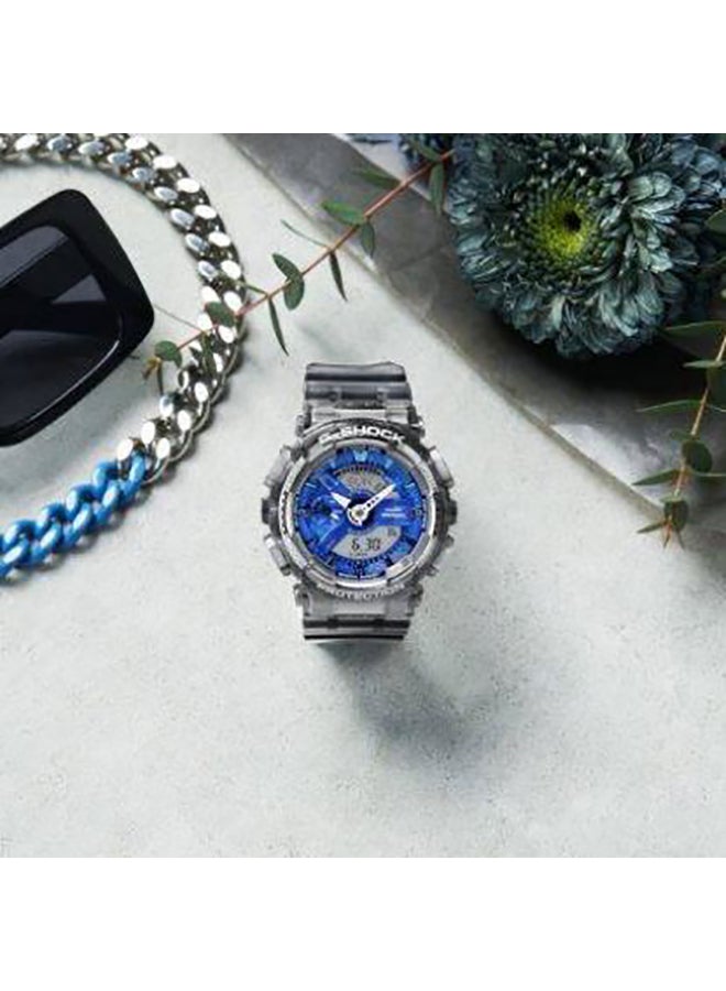 G-SHOCK ساعة يد نسائية أنالوج+رقمية من الراتنج GMA-S110TB-8ADR - 38 ملم - Image 2