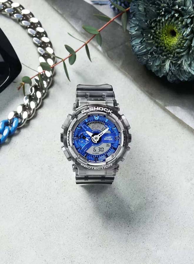 G-SHOCK ساعة يد نسائية أنالوج+رقمية من الراتنج GMA-S110TB-8ADR - 38 ملم - Image 5