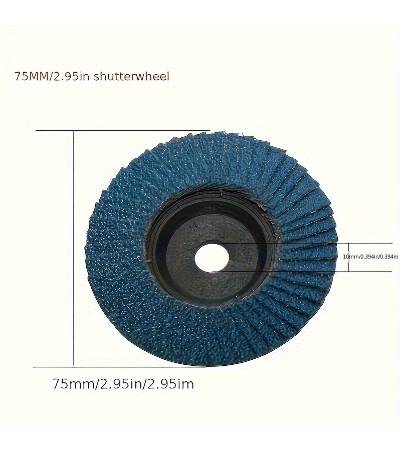 10 Pcs 3 Inch Durable Mini Grinding Wheel Set For Various Material Manufacturing And Processing Multi Functional Use - Image 2