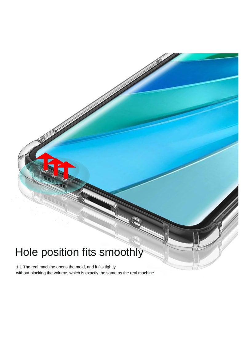 Generic - Honor X9a 5G Clear Case Cover Shockproof flexible TPU Bumper Cover Transparent Anti scratch TPU Full Camera Protection designed for Honor X9a 5G - Image 1