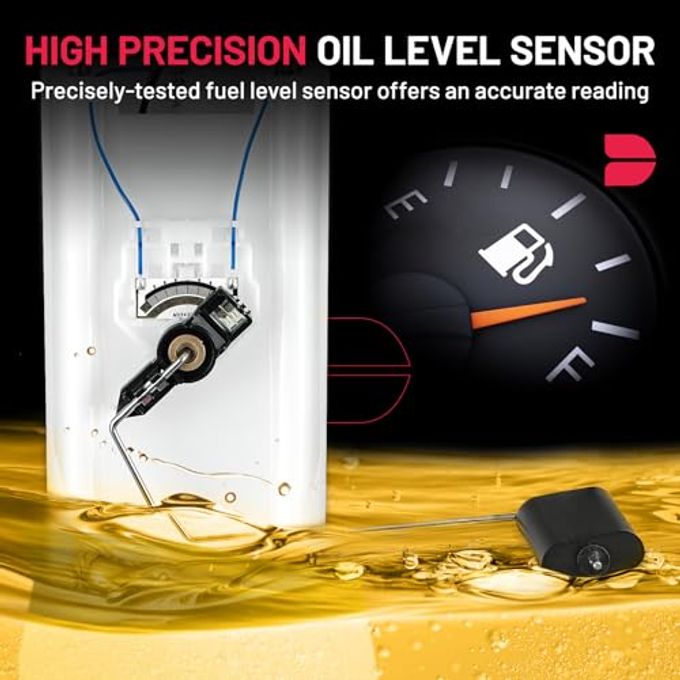BDFHYK Fuel Pump Module Assembly E3500M Compatible with 1999-2004 Chevy Pickup Silverado GMC Sierra 4.3L 4.8L 5.3L 6.0L 8.1L w/sending unit fuel pressure sensor - Image 3