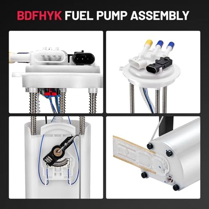 BDFHYK Fuel Pump Module Assembly E3500M Compatible with 1999-2004 Chevy Pickup Silverado GMC Sierra 4.3L 4.8L 5.3L 6.0L 8.1L w/sending unit fuel pressure sensor - Image 2