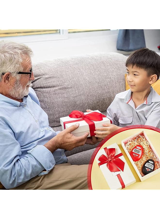 إيروريكس ساعة ناطقة للمكفوفين، سلسلة مفاتيح منبهة رقمية صغيرة، سلسلة مفاتيح مع منبه للمكفوفين، ساعة منبهة رقمية للأطفال وكبار السن، ساعة منبهة رقمية للسفر، عبوة من قطعتين - Image 4