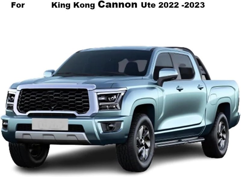 Wivplex Sun Rain Visors for GWM King Kong Cannon Ute - Image 3