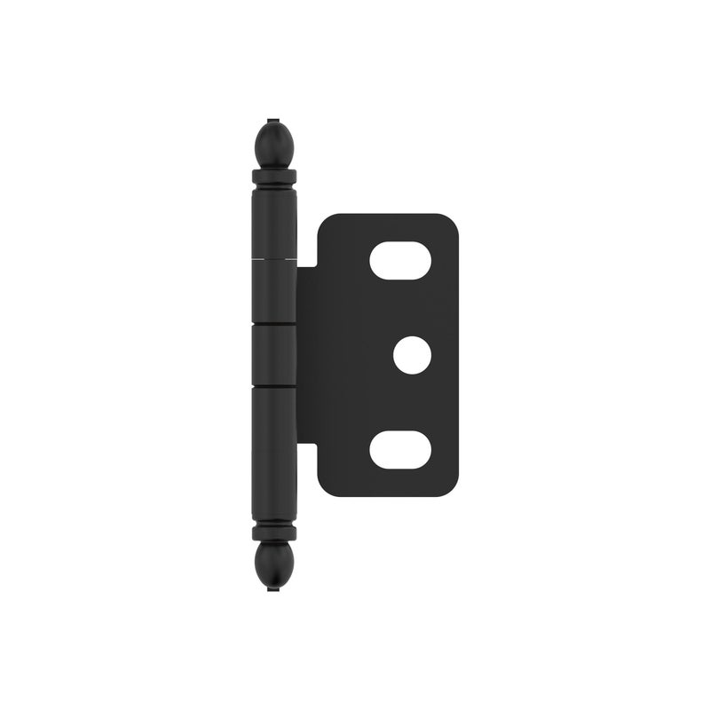 Amerock PK3180TBFB Hinge FLAT BLACK FULL INSET