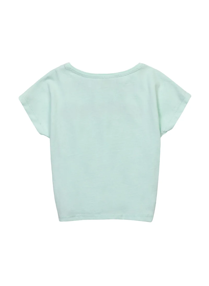 مينوتي Teen Girls Tie Front T-Shirt