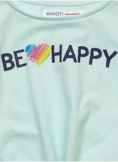 MINOTI Teen Girls Tie Front T-Shirt  - Image 3
