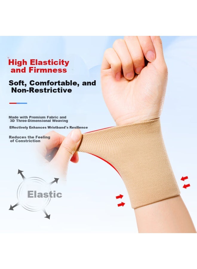 Valsace Medical Tendonitis Wrist Brace For Joint Sprain And Strain Support, Wrist Stabilizer For Sports, Mom's Hand And Mouse Hand, Pair, Size L - Image 4
